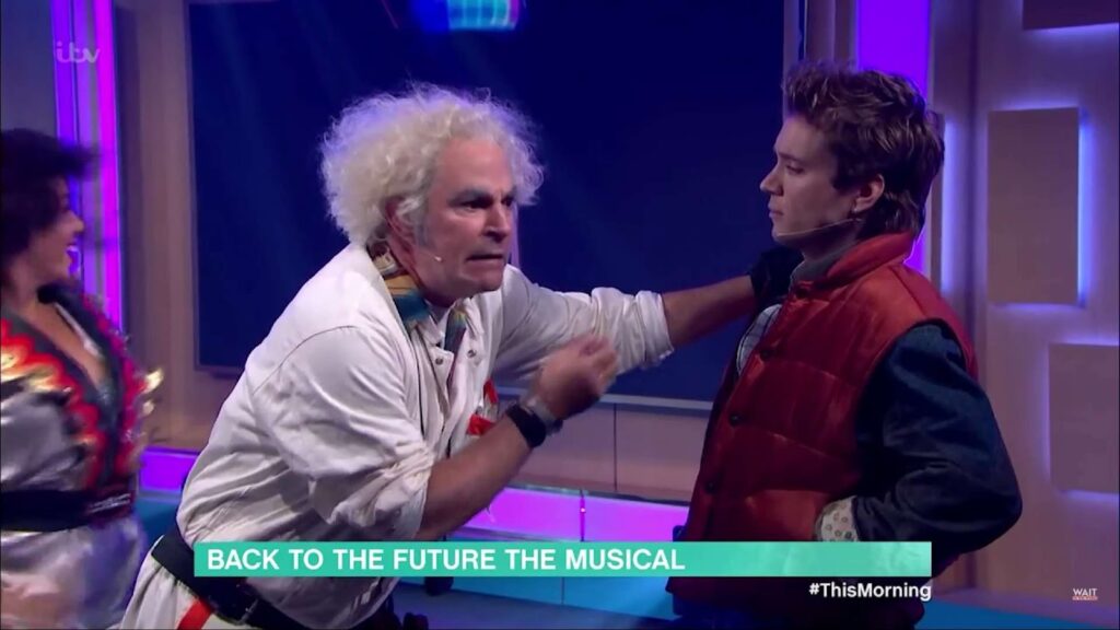 Part of Back to the Future Musical